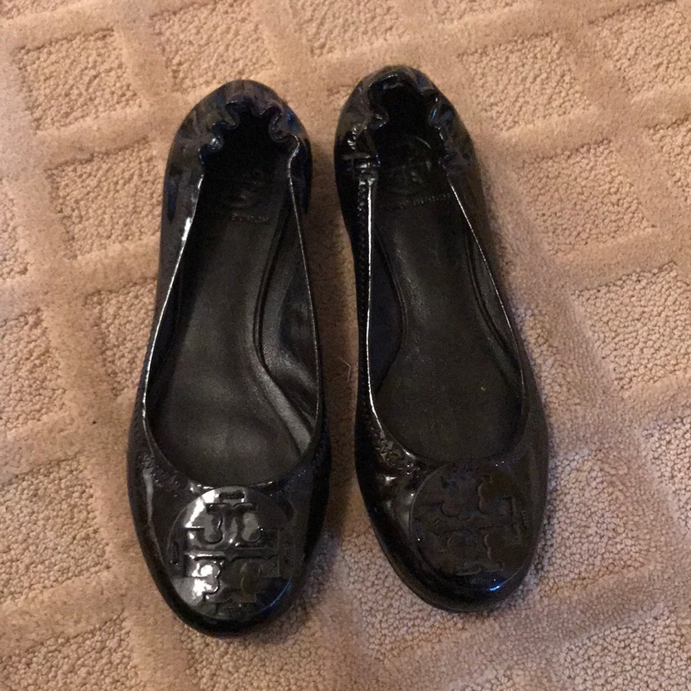 Tory Burch patent leather flats